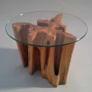 Création d'une table basse en bois cathédrale