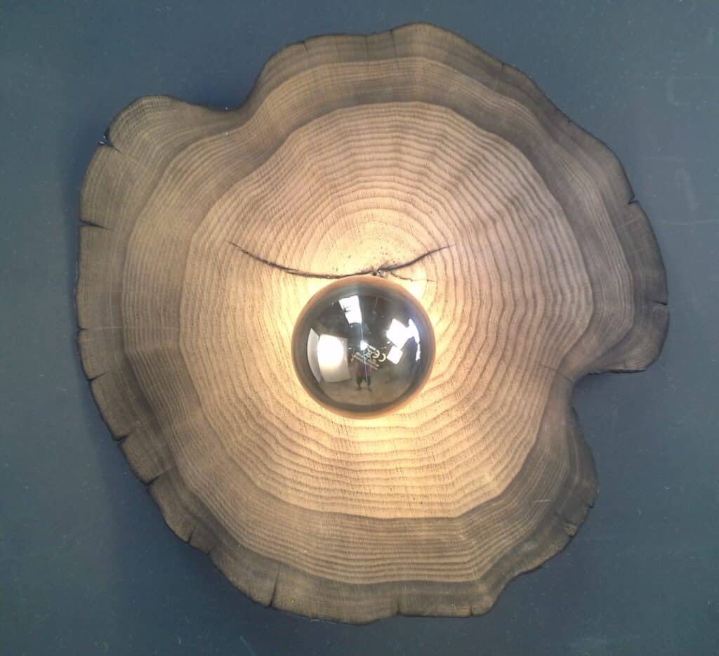 Création d'une applique en bois brulé