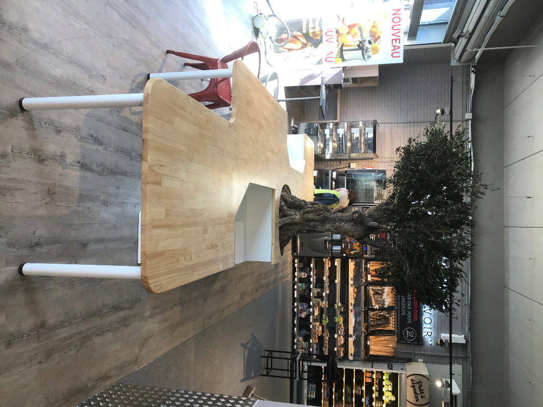 Création d’un olivier centenaire pour une galerie marchande