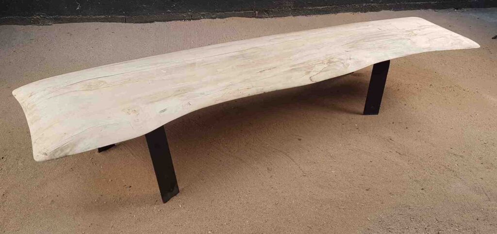 Banc en bois flotté "zen"