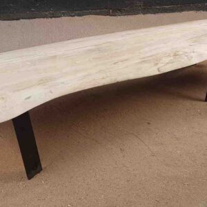 Banc en bois flotté "zen"