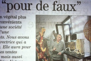 Parution dans le journal de la CCI de Béziers pour le trophée du prix de la TPE