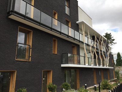 Décoration de l'extérieur d'un immeuble à Wasquehal