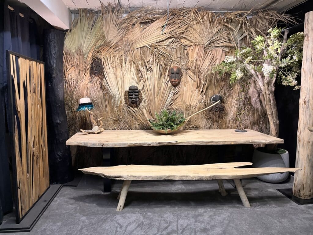Création d'une table bois flotte