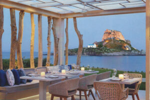 um-parution-deco-nature-tronc-bois-flotte-ikos-aria-terrasse-restaurant