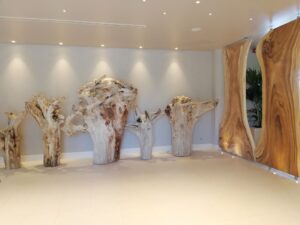 Décoration d'un hotel 5 étoiles en Grèce