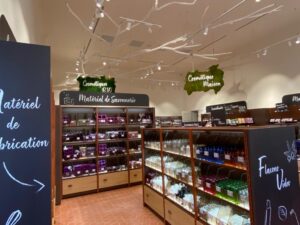 arbre en bois flotté pour Aroma Zone à AIX