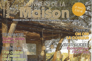 Parution deco-nature dans le magazine Univers de la maison – Juillet-Aout 2019
